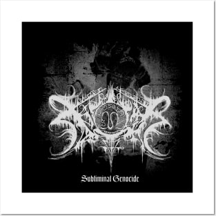 XASTHUR SUBLIMINAL GENOCIDE. Posters and Art